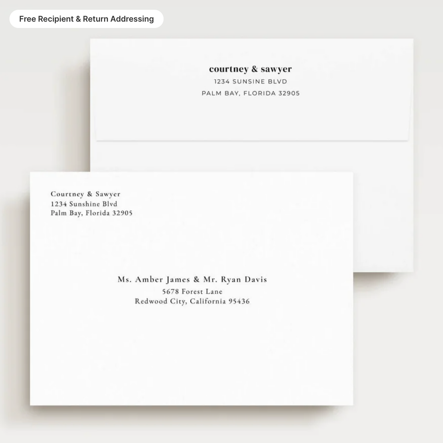 Simplicity Thank You Card