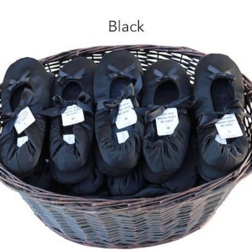 30-Pair Bulk Dancing Slippers for Wedding Guests
