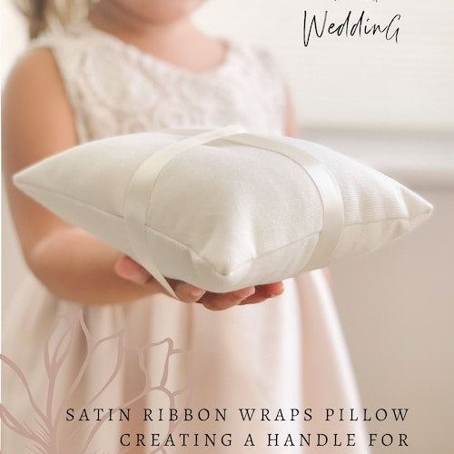 Flower Girl Basket & Ring Bearer Pillow Set | Boho Wedding Decor