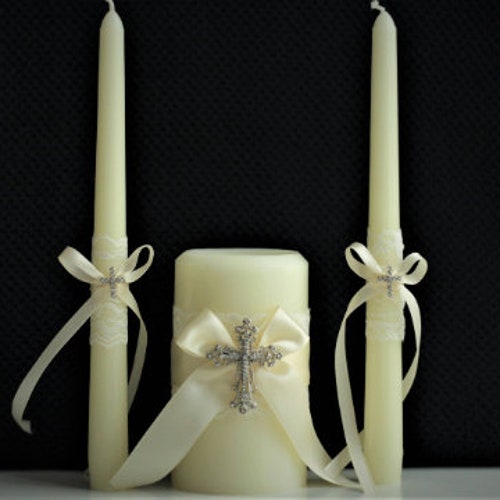 Flower Girl Basket and Ring Bearer Pillow Set – Ivory Wedding Accessories with Lace and Satin