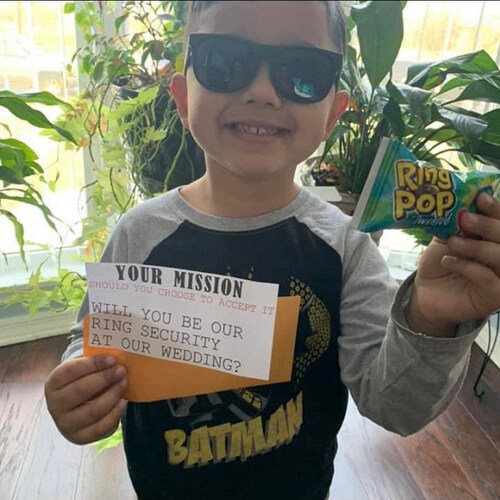 Kids Ring Security Personalized Sunglasses – Custom Wedding Party Glasses