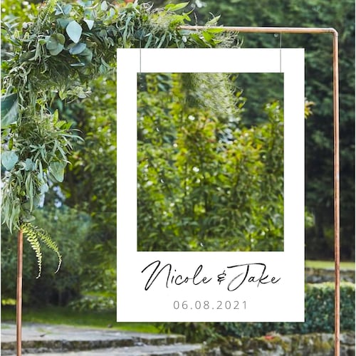 Custom Selfie Photo Prop Frame – Ready-to-Use for Any Occasion