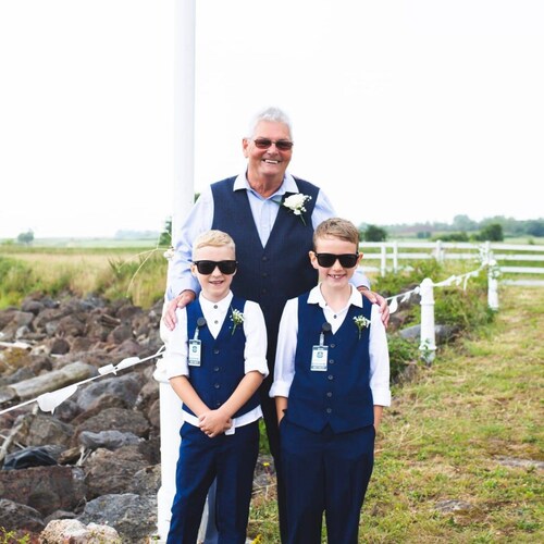 Ring Security ID Badge Set with Sunglasses - Wedding Ring Bearer Gift