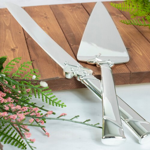Lenox True Love Personalized Wedding Cake Cutting Set