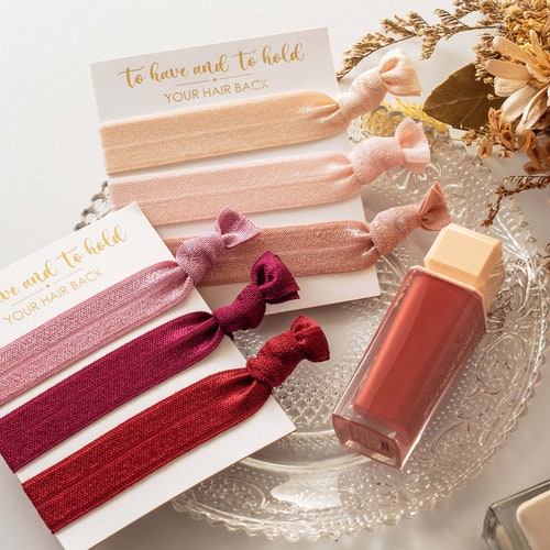 Bridesmaid Hair Tie Proposal Card