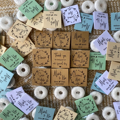 “Mint to Be” Wedding Favors – Personalized Lifesavers Candy