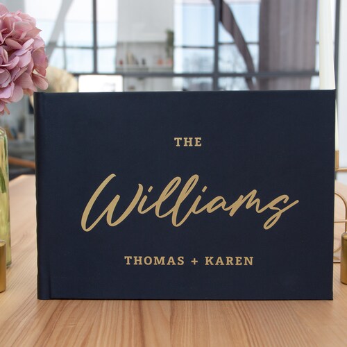 Instax Polaroid Wedding Guest Book – Personalized Photo Album
