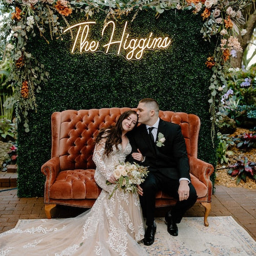 Custom Neon Wedding Sign