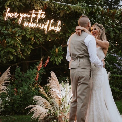 Custom Neon Wedding Sign