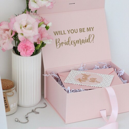 Personalized Bridesmaid Proposal Gift Box