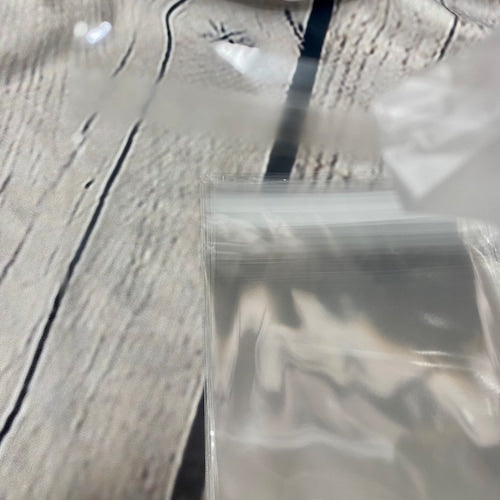 40 Personalized "His & Her" Wedding Stickers with Self-Sealing Bags