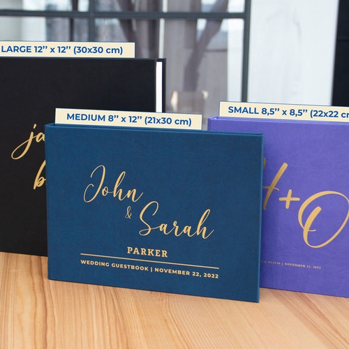Instax Polaroid Wedding Guest Book – Personalized Photo Album