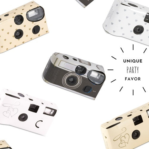 Disposable Cameras – 5 Chic Designs for Weddings and Events