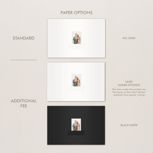 Personalized Instax Wedding Guest Book & Photo Album