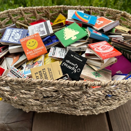 Vintage Matchbook Collection – Set of 16