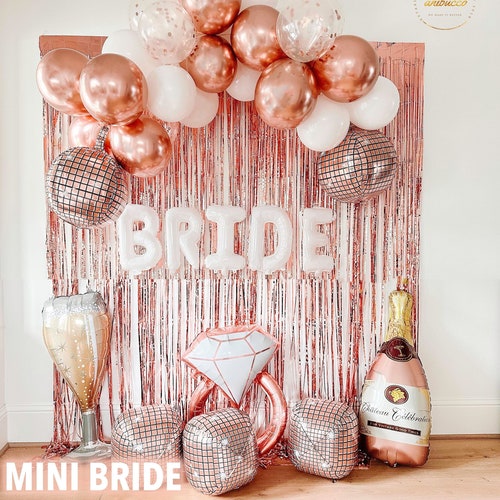 Rose Gold Bride Bachelorette Party Garland Set