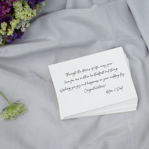 Personalized Wooden Wedding Guest Book with Advice Dividers