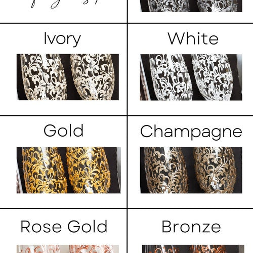 Gold Champagne Flutes and Cake Server Set – Personalized Wedding Gift