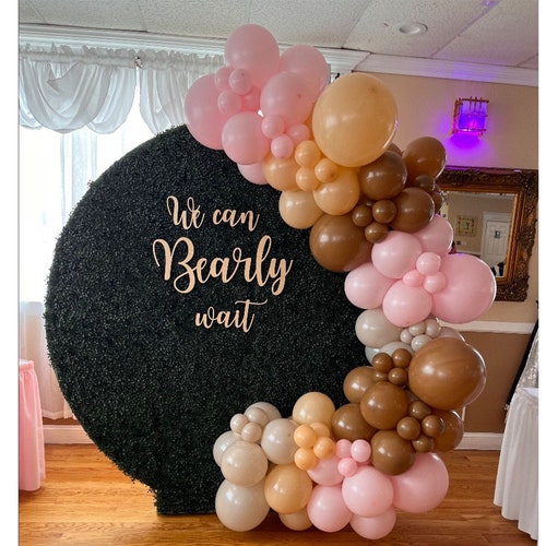 Custom Wooden Backdrop Name Sign
