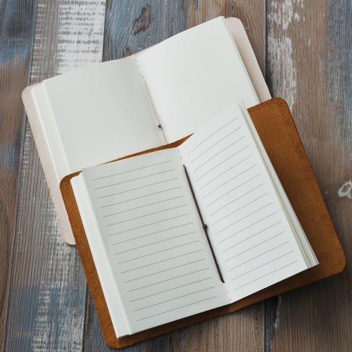 Personalized Leather Wedding Vow Book