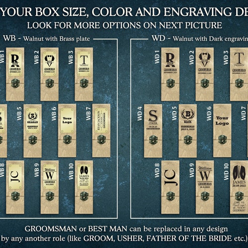 Personalized Wooden Mini Alcohol Box for Groomsmen Gifts