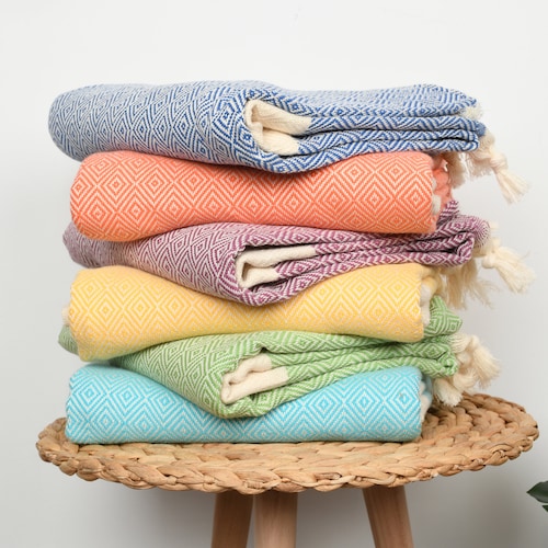 Personalized Turkish Beach Towel