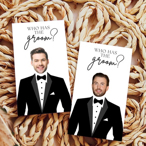 Personalized Groom Scratch Off Game