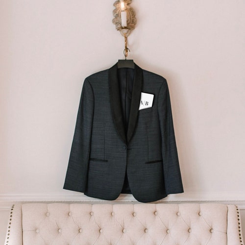 Custom Modern Wedding Vow Books – Set of 2 with Real Gold Foil