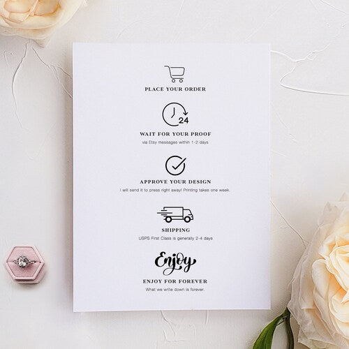 Elegant Wedding Guest Book with Ornate Crest Design