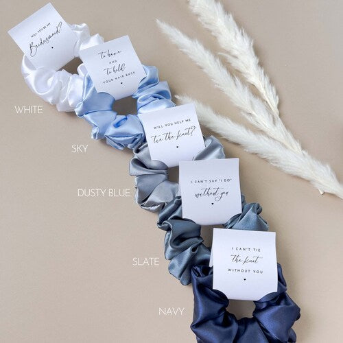 To Have and To Hold Scrunchie Bridesmaid Proposal Gift