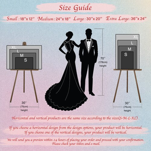 Personalized Acrylic Wedding Welcome Sign