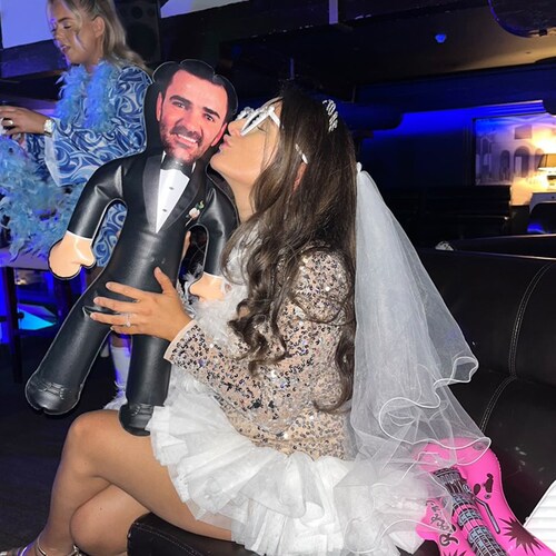 Custom Groom Blow-Up Doll – Wedding Party Fun