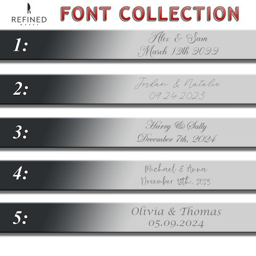 Personalized Wedding Cake Knife and Server Set