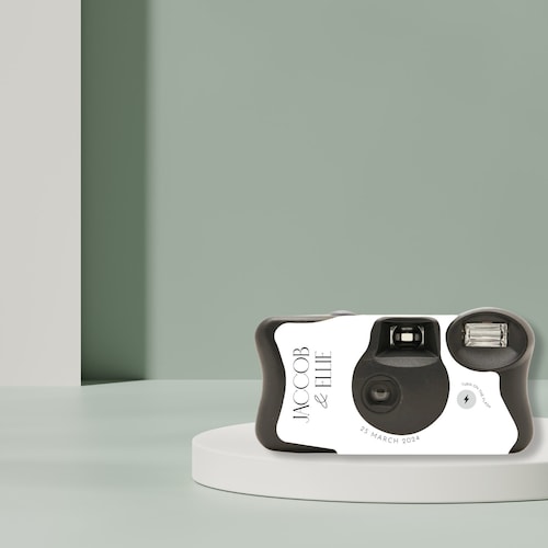 Wedding Disposable Camera Sticker Wraps