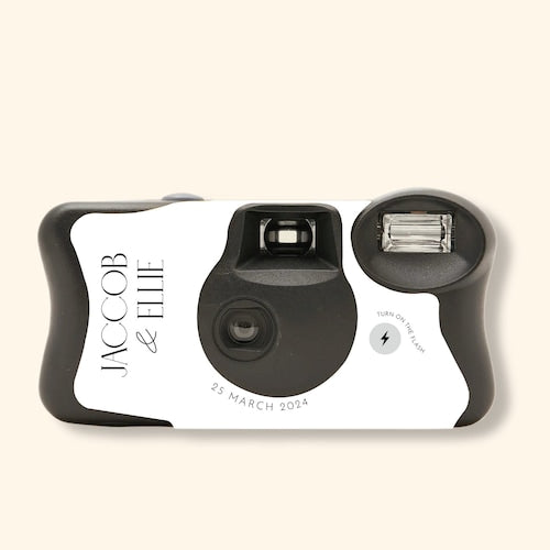 Wedding Disposable Camera Sticker Wraps