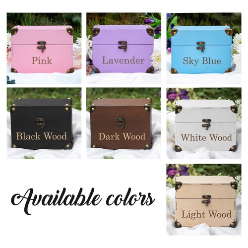 Personalized Wooden Wedding Guest Book with Advice Dividers