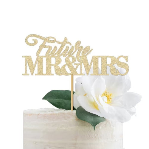 Custom Wedding Cupcake Toppers