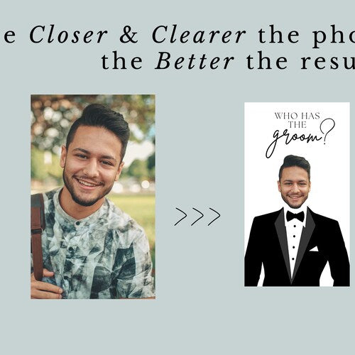 Personalized Groom Scratch Off Game