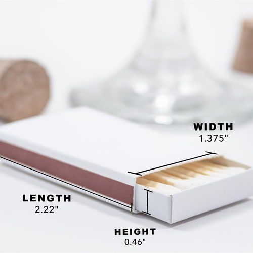 Custom Wedding Matchboxes