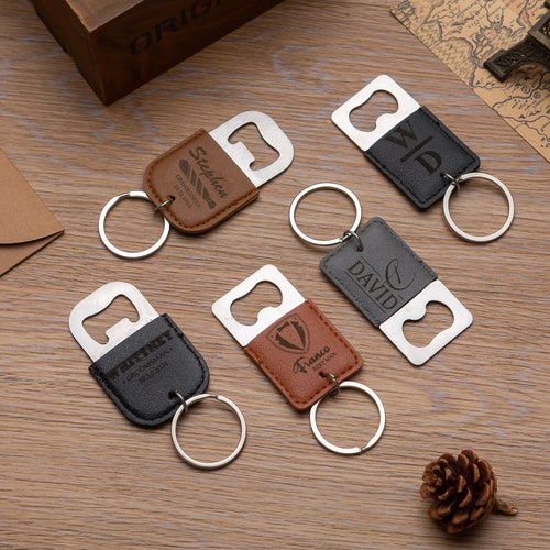 Personalized Bottle Opener Keychain