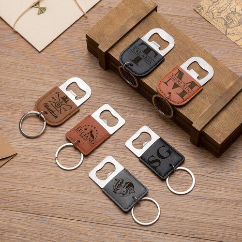 Personalized Bottle Opener Keychain