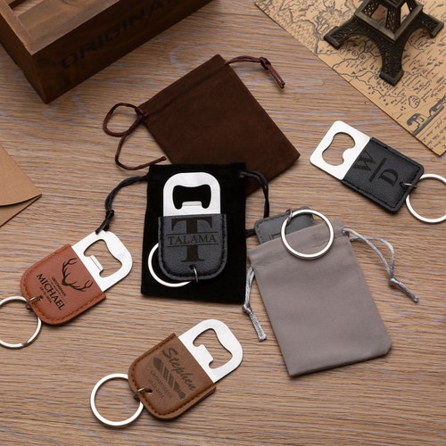 Personalized Bottle Opener Keychain