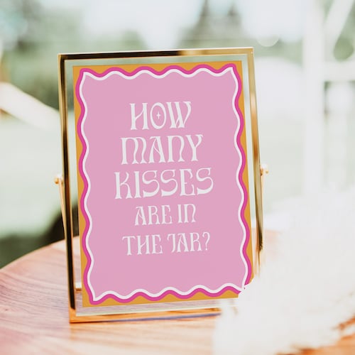 Pink Modern Bachelorette Party Games Bundle – 100 Editable Games