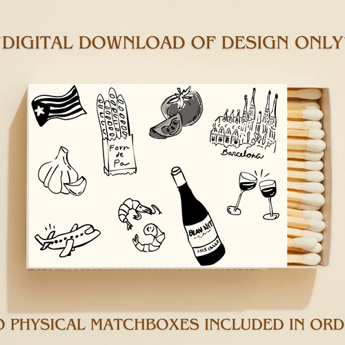 Custom Matchbox Digital Design
