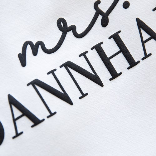 Custom Bride-To-Be Sweatshirt