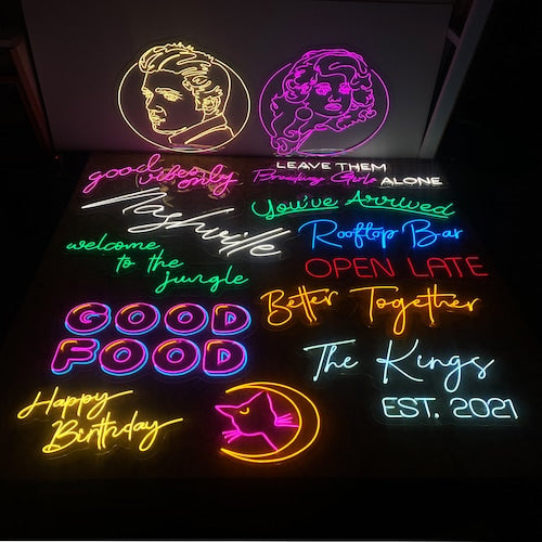 Custom Neon Wedding Sign
