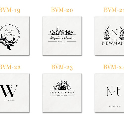 Personalized Foil Wedding and Event Napkins