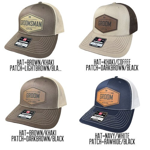 Custom Groom Hat – Personalized Wedding Hats for Groom & Groomsmen