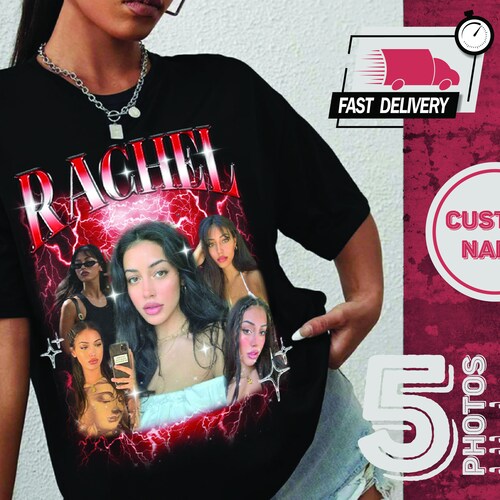 Custom Photo Bootleg T-Shirt or Sweatshirt – Personalized Gift