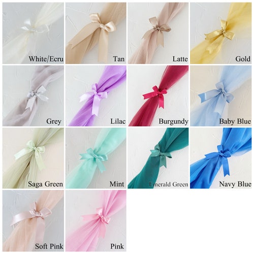 Personalized Wedding Almond Candy Favors in Tulle Bags